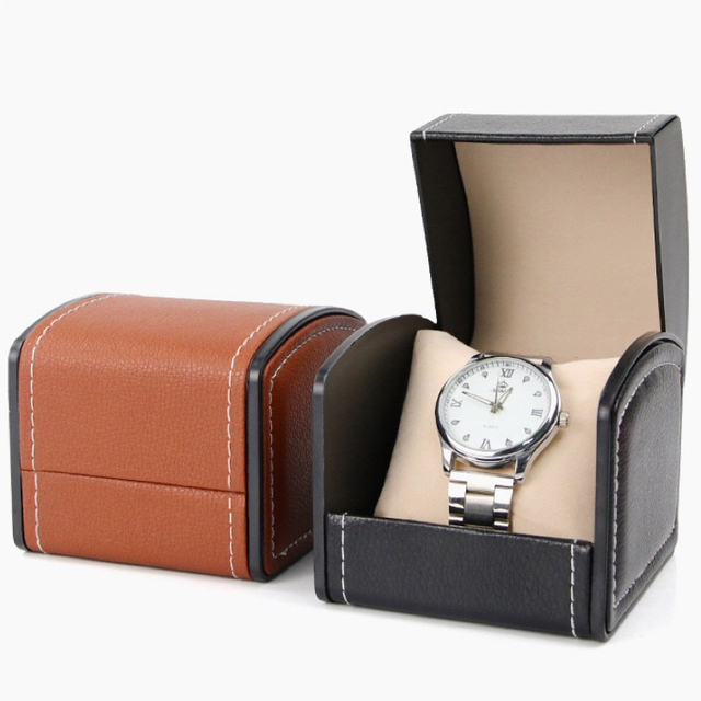 Gift Travel Packaging Display Watches Box Pu Leather Watch Timepieces Bracelet Jewelry Boxes