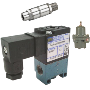 Válvula Solenoide MAC de 3 Vías y 2 Posiciones 35A-ACA-DDAJ-1KA, Filtro Fisher 67CFR, Válvula Reductora de Presión, Posicionador de Válvula Fisher DVC6200 - Product Image 3