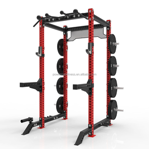 <span class=keywords><strong>POWERMAN</strong></span> Vente en gros haut de gamme pour Smith Machine Power Rack avec construction métallique noire pour entraînement complet du corps, usage commercial - Product Image 2