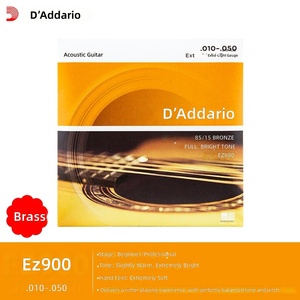 Set di 6 Corde per Chitarra Acustica Folk <span class=keywords><strong>DAddario</strong></span> EZ900 in Bronzo Fosforoso con Tono Caldo, Luminoso ed Equilibrato, Confezione in Scatola - Product Image 5