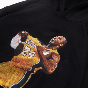 Fabricante de Sudaderas con Capucha Personalizadas al por Mayor, <span class=keywords><strong>Sudadera</strong></span> con Capucha de Jacquard Tejido, Estilo Urbano, Vintage, Oversize - Product Image 4