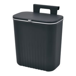 9L दीवार घुड़सवार रसोई कचरे के डिब्बे लोगो कस्टम कचरा बिन पीपी घरेलू फांसी भंडारण मंत्रिमंडलों के लिए ढक्कन के साथ कचरा कर सकते हैं - Product Image 4