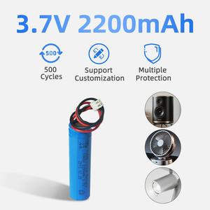 OEM 18650 3.7V 2200mAh リチウムイオン電池パック 充電式 2200mAh リチウムイオン電池 - Product Image 4