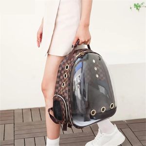 Capsule Transparent Outdoor Portable Pet Travel Transport Pet Carries <b>Tote</b> Backpack Large Capacity Sturdy Pet Carries <b>Bag</b> - Product Image 6