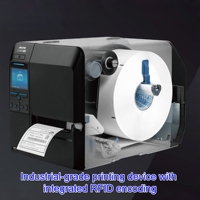 Imprimante industrielle compacte SATO CL4NX Plus 203 DPI avec stockage de paramètres courants, imprimante d'étiquettes pour l'exploitation en atelier
