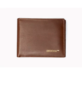 Genuine Leather Mens Bi Fold <b>Wallet</b> <b>RFID</b> Secure Slim Card Holder Two Section Pocket <b>Wallet</b> Stylish Gift Choice - Product Image 1