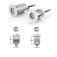 Lumière LED encastrée au sol basse tension 12V DC, IP67, haute résistance à la charge, anti-salissure, pour aménagement paysager souterrain