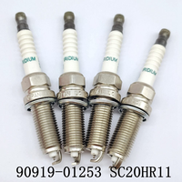 Bujía OEM de Alta Calidad 90919-01253 SC20HR11 267700-5580 ILKAR7B11 NGK 4912 para Toyota Corolla 1.6 ZRE120 ZRE15