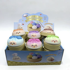 Jouet à presser Baozi U.S. Jouet anti-stress Baozi à récupération ultra-lente pour le 250e anniversaire de l'Indépendance - Product Image 2