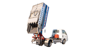 รถบรรทุกขยะไฟฟ้า สถานีบีบอัดขยะเคลื่อนที่ รถบรรทุกขยะคุณภาพสูง - Product Image 2