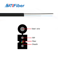 GJYXFCH FTTH Cable de caída PVC LSZH con camisa 1 2 4 Core Cable de fibra óptica Antena G657A1 A2 Fibra monomodo compatible con Red
