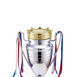 Trofeo de Fútbol Popular de Gran Tamaño, Trofeo de la Liga de Campeones, Trofeo de Metal con Galvanoplastia en Todos los Colores, Materiales Personalizados - Product Image 4