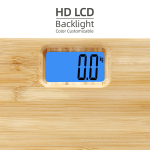 Prodotti popolari Body weigh series bamboo natural personal digital Floor bilancia da bagno 180kg - Product Image 2