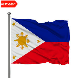 Drapeaux nationaux 3x5, impression numérique, Polyester, Design personnalisé, pas cher, 3x5 pieds, tous les pays - Product Image 1