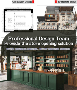 Arredamento di Lusso per Caffetterie, Soluzioni di Design per Bar, Espositori per Negozi Commerciali di Lusso, Progettazione d'Interni per Caffè - Product Image 2