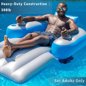 KRD Lettini Gonfiabili Motorizzati per Piscina, Doppio Motore, Elica a 360°, Giocattolo Galleggiante Elettronico in PVC, Modello <span class=keywords><strong>SEN</strong></span> - Product Image 1