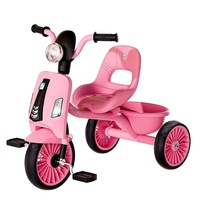Tricycle en métal pour enfants avec roues EVA, pédale, jouet à roulettes pour enfants de 2 à 4 ans, avec certification CE EN71, fabrication sur mesure, directement de l'usine