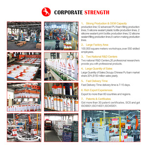 <span class=keywords><strong>Mousse</strong></span> polyuréthane isolante haute adhérence résistante aux fissures toutes saisons K66 pour la construction et le travail du bois, scellant monocomposant - Product Image 5