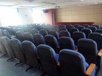 Fournisseur Vérifié - Échantillon Gratuit - Prix Abordable - Chaise d'Auditorium Métallique avec Tablette d'Écriture - Durable et Pliable pour Théâtre