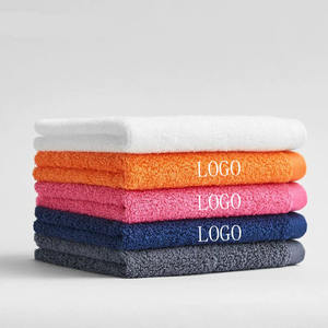 Logo Broderie Personnalisée LOGO Cadeau Coton Barbier Salon De Coiffure Spa Ongles Maternelle Rose Essuie-mains avec Logo Imprimé Personnalisé - Product Image 2