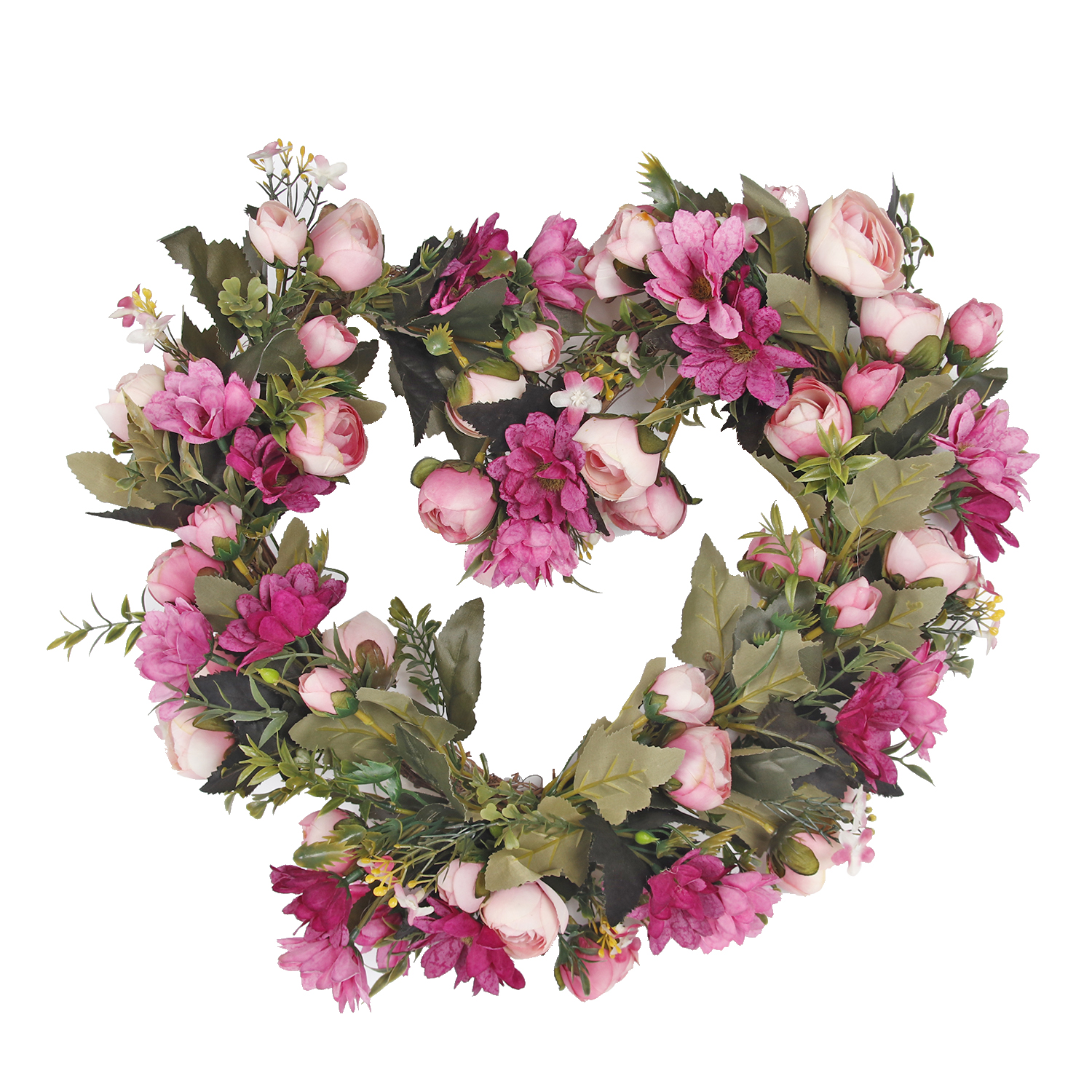 Hemp Rope Flower Floral Wreath Bridal Flower Garland for Wedding Festival 2Color Hemp Rope Flower Floral Wreath Bridal Flower Garland for Wedding Festival 2Color
