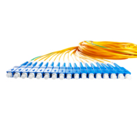 1*4 1*8 1*16 1*32 1*64 avec connecteur SC APC ABS Box Fiber PLC Splitter Single Mode abs box type plc fibre splitter