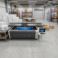 Impresora UV Plana de Alta Velocidad para Productos de Espuma EPS, Cajas de Espuma para Alimentos, Impresión Directa