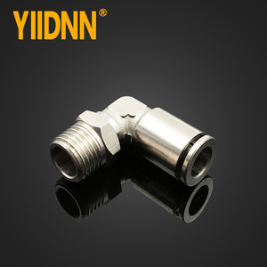 Thép không gỉ nam và nữ chủ đề Straight-Thông qua kết nối PC PL PU PY PE PG ống khí nhanh chóng Push-in khí nén phù hợp - Product Image 2