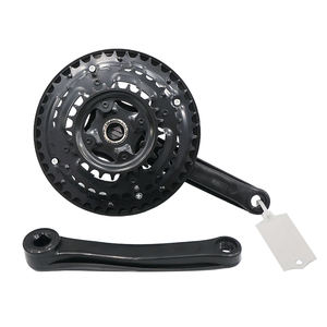 カーボンスチールバイクフライホイールクランクロード & マウンテンバイクスプロケットロードバイクとBMX用の合金チェーンホイール - Product Image 5