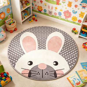 <span class=keywords><strong>Tapis</strong></span> rond pliable pour enfants, style persan moderne, antidérapant, en peluche, pour salon, <span class=keywords><strong>tapis</strong></span> <span class=keywords><strong>de</strong></span> prière - Product Image 4