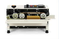 Machine de scellage de sachets de thé en continu horizontal semi-automatique de petite feuille