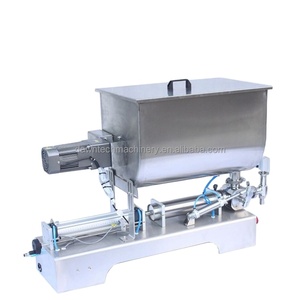 Máquina Llenadora de Salsas Horizontal Semiautomática de Pistón para Salsa Picante, Ensalada, Tomate y Salsas Espesas - Product Image 1