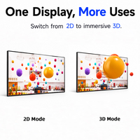 Écran LED de cinéma 3D Bestar True-to-Life, sans scintillement, 4K, 3840Hz, HDR10, luminosité 1000cd, lunettes 3D polarisées pour une expérience immersive 3D/4D