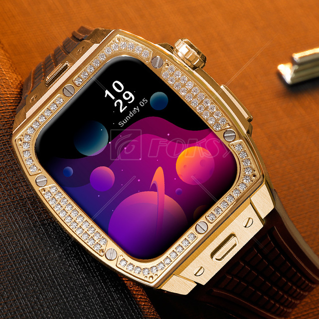 OEM Accept Ready to Ship Luxury Carbon Fiber Smart Watch Case for Watch