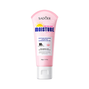 OEM SADOER Marca Privada Vegana Orgánica Centella Nutritiva Reafirmante Hidratante Calmante para Exposición Solar Perfeccionadora Cuidado de la Piel con <span class=keywords><strong>Aloe</strong></span> - Product Image 6