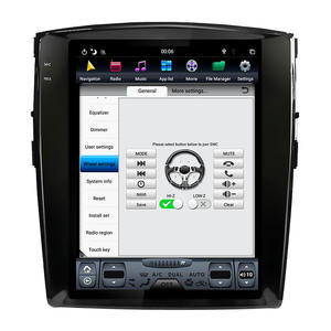 NaviHua-شاشة سيارة, شاشة رأسية للسيارة نظام ملاحة GPS 12.1 بوصة Android 9 Car 2006-2019 نظام ملاحة GPS لـ Tesla Style MITSUB <span class=keywords><strong>Pajero</strong></span>- - Product Image 3