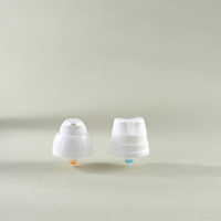 Flacon pompe sans air en PP série FV-PP 30/50 ml blanc pour soins de la peau, flacons en plastique pour lotion, essence/tonique