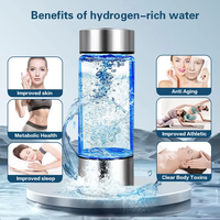 Bouteille Générateur d'Eau Hydrogénée Premium Technologie SPE/PEM Haute Concentration H2 1400ppb Logo Personnalisé pour la Santé