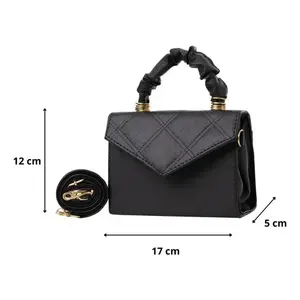 Bolso de Pecho Andy para Mujer de Fana, Microfibra, Cuero Sintético, Correa Cruzada, Estilo Moderno para Todas las Temporadas - Product Image 1