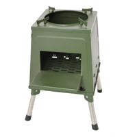 Poêle à bois pliable de haute qualité pour le camping, charbon de bois et bois, plusieurs achats répétés, vente chaude