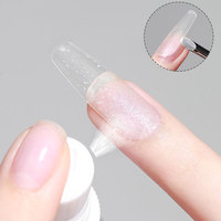 Colle pour ongles ANNIES sans odeur, gel adhésif pour capsules d'ongles, colle solide extra-forte, séchage rapide, adhésif pour capsules d'ongles