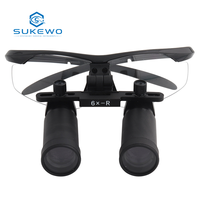 Lunettes grossissantes dentaires KEWO, loupe dentaire à fixation sur la tête, instruments chirurgicaux ORL pour une chirurgie de précision
