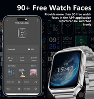 Reloj Inteligente Tw3, Gran Autonomía, Pantalla Táctil Completa de 1.92 Pulgadas, Reloj Inteligente con Funciones de Fitness y Llamadas, Serie 8
