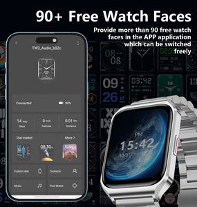 Tw3热销长待机智能手表1.92全触摸屏健身呼叫智能手表Tw3手表系列8 - Product Image 4