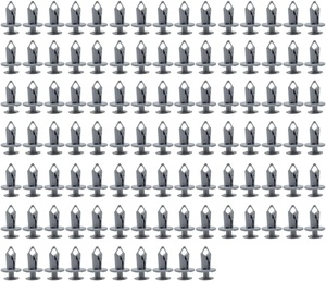 100 stuks kunststof bevestigingsnagels Boutique Clips Hoge prestaties Multi-model compatibel - Product Image 1