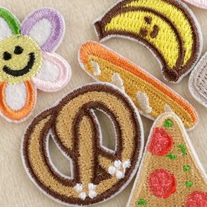 Mini-patches brodés thermocollants DIY pour scrapbooking, motifs fleurs, camions, fruits et aliments, très demandés - Product Image 5