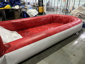 Cheap Price Custom Commercial Kids <strong>Inflatable</strong> Water <strong>Slides</strong> Backyard Cheap <strong>50m</strong> <strong>Inflatable</strong> <strong>slip</strong> <strong>and</strong> <strong>Slide</strong> with Pool - Product Image 3