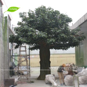 Planta Ficus verde, árbol Artificial de olivo para Interior de jardín, decoración del hogar, diseño artístico - Product Image 1