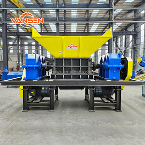 Chất thải công nghiệp Shredder gỗ Pallet đôi trục Shredder cho SINH KHỐI - Product Image 1