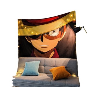 Personnalisable Polyester Fibre Polyester Tissu Anime Un Dragon Démon Zoro Luffy GOKU Action Figure Suspendus Couverture <span class=keywords><strong>Affiche</strong></span> - Product Image 5